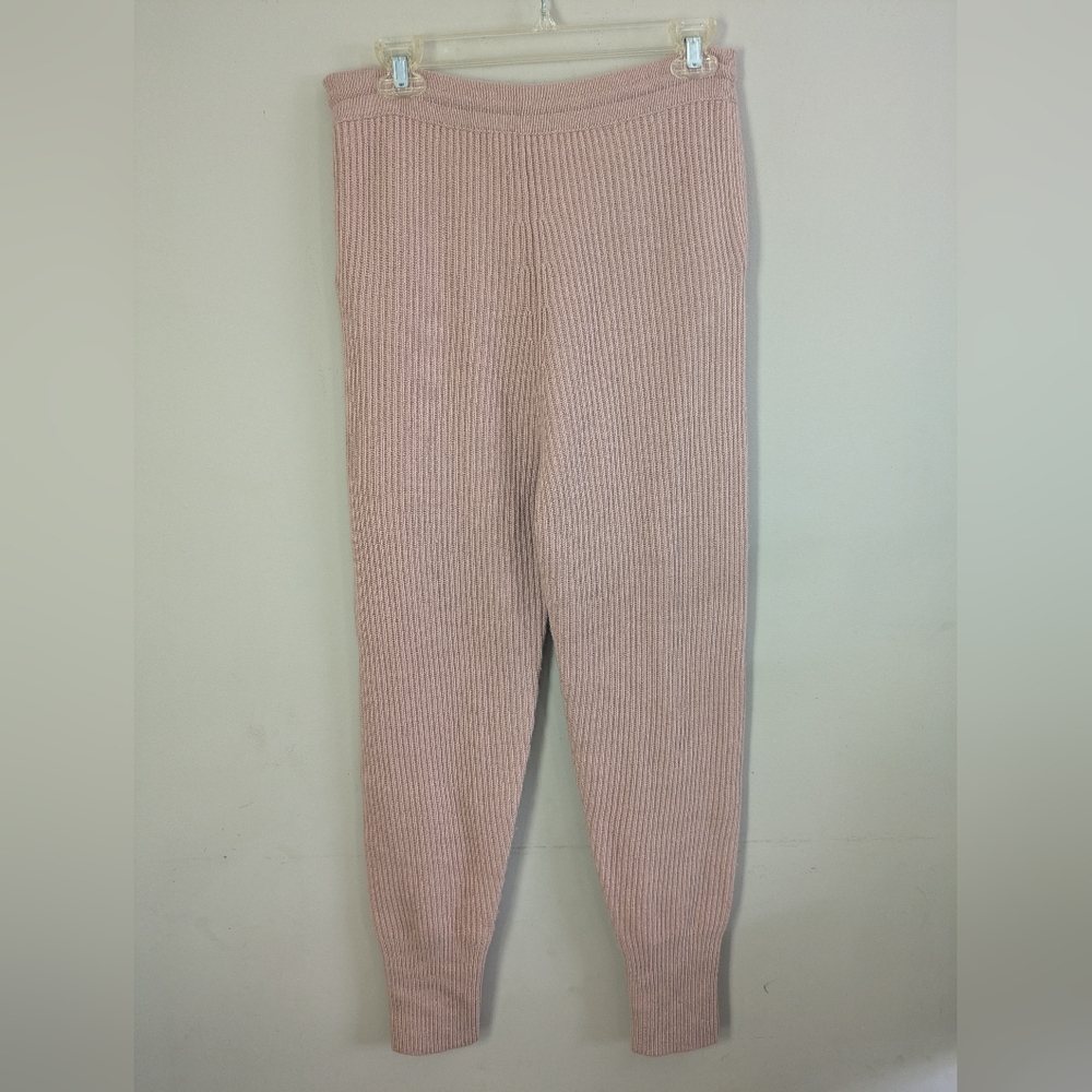 Jonathan Simkhai Nina Cashmere Wool Jogger Pants Size S Dusk Pink - Picture 6 of 7